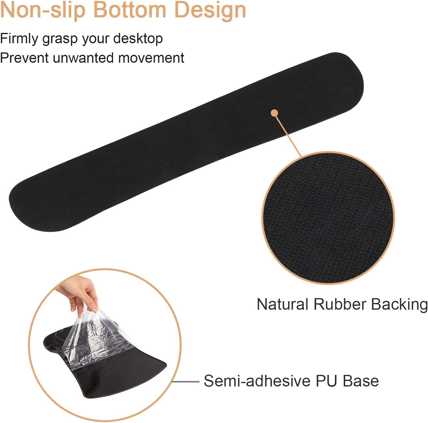 Ergonomic Table Mat Honeycomb, Desk Protector for Workspace Home | Sweet Memory Foam Pad Including Carpal Tunnel, Ergonomic Mousepad for Students Travel Study Office Workspace Area