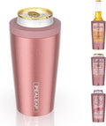 4-In-1 Insulated Slim Can Cooler for All 12Oz Cans & Beer Bottles